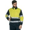 Cazadora alta visibilidad HOMBRE KINGSMANN STARLIGHT, Azul Marino con Amarillo Flúor 1