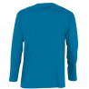 Camiseta manga larga color azul aqua, ref. 11420, SOLS 2