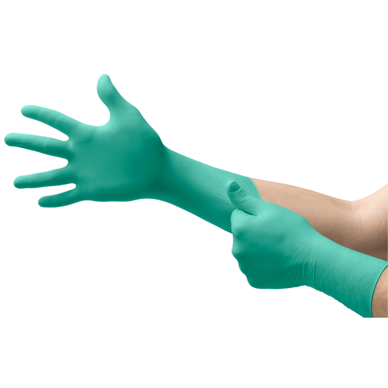 Par de guantes desechable estéril para sala de limpia ref. Dermashield...