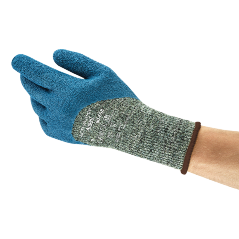 Par de guantes anticortes con excelente agarre ref. 80-658, ANSELL