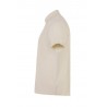 Camisa Oxford Stretch Beige Manga Corta para Hombre | Velilla 405024S 2