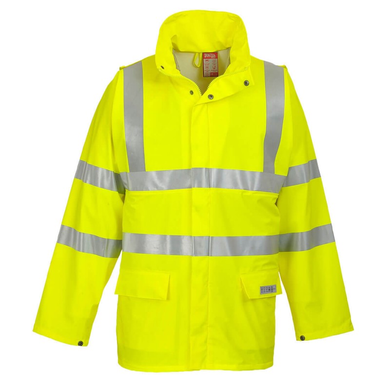 FR41 - Chubasquero alta visibilidad Sealtex Flame Amarillo