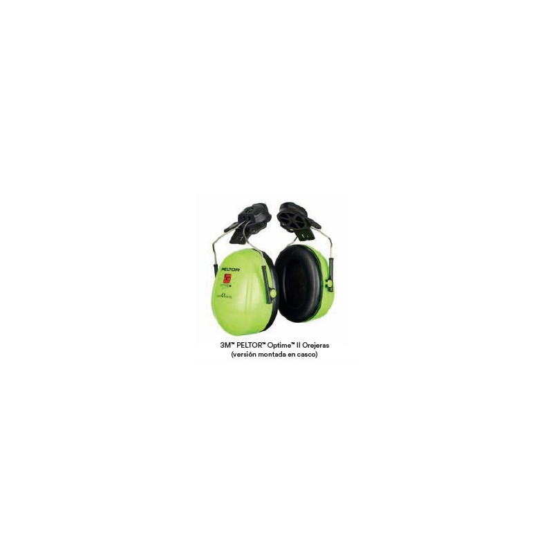 3M™ PELTOR Optime II Orejeras (versión montada en casco)