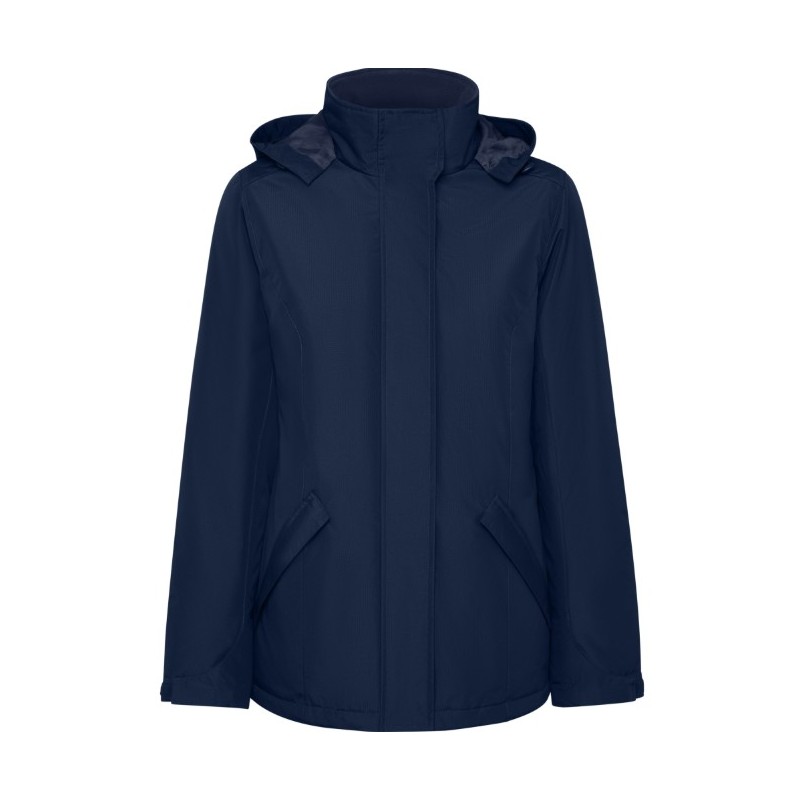 Parka Larga Impermeable MUJER Azul Marino AMERICA 5073