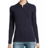 Polo Manga Larga Azul Marino MUJER 02083 1