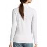 Polo Manga Larga Blanco MUJER 02083 1