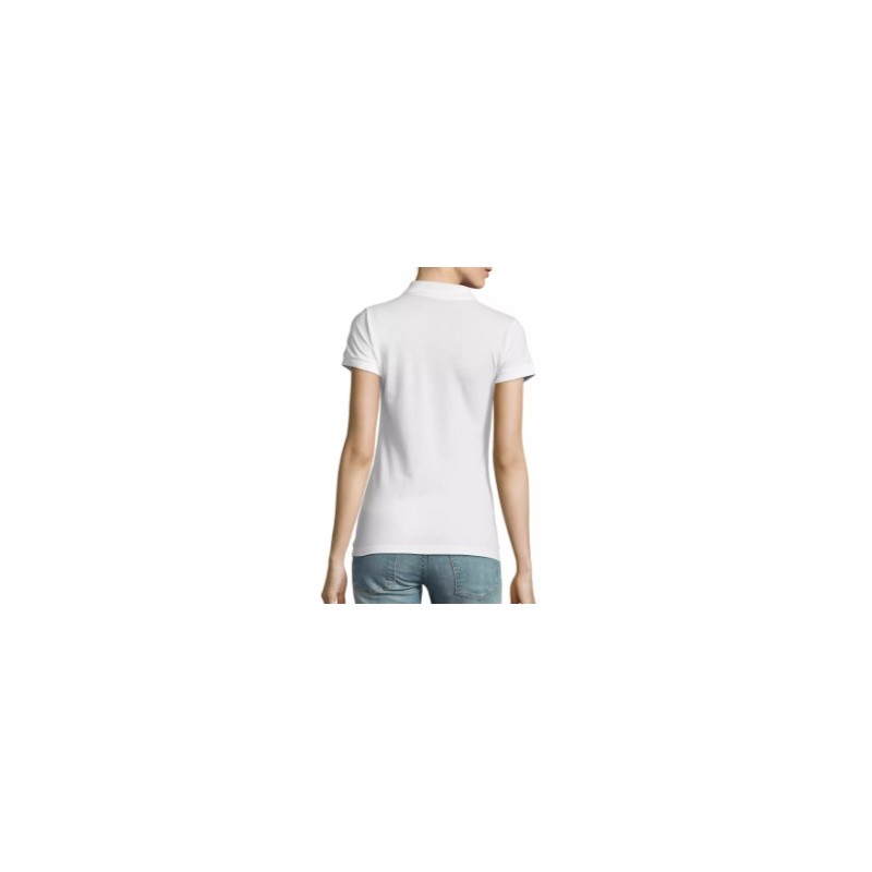 Polo Manga Corta Blanco MUJER 11347