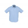 Camisa hombre manga corta azul cielo, ref. 16010, SOL´S 1
