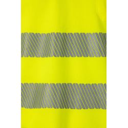 Polo alta visibilidad manga corta monocolor amarillo flúor, ref. 305522, VELILLA 5