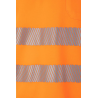 Polo algodón alta visibilidad manga corta naranja flúor, ref. 305522, VELILLA 5