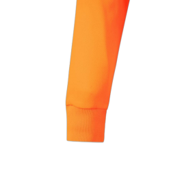 Polo algodón alta visibilidad manga larga naranja flúor, ref. 305524, VELILLA 5
