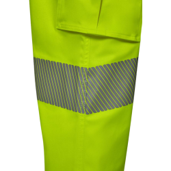 Pantalón stretch cinta segmentada AMARILLO FLÚOR 4