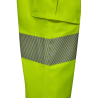 Pantalón stretch cinta segmentada AMARILLO FLÚOR, ref: 303009S, Velilla 4