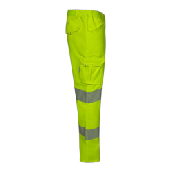 Pantalón stretch cinta segmentada AMARILLO FLÚOR 5