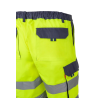 Bermudas multibolsillos azul marino y amarillo flúor, ref. 303004, Velilla 3