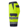 Bermudas multibolsillos azul marino y amarillo flúor, ref. 303004, Velilla 4
