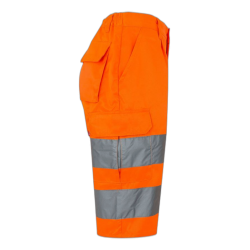 Bermudas multibolsillos NARANJA FLÚOR 3