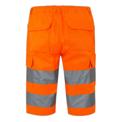 Bermudas multibolsillos NARANJA FLÚOR 2
