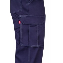 Pantalón stretch multibolsillos azul marino, ref. 103002S 3