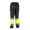 Pantalón alta visibilidad HOMBRE KINGSMANN STARLIGHT, Gris con Amarillo Flúor 1