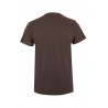 Camiseta unisex manga corta color Marrón