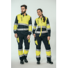 Pantalón alta visibilidad HOMBRE KINGSMANN STARLIGHT, Azul Marino con Amarillo Flúor 6