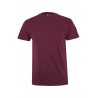 Camiseta unisex manga corta color Burdeo
