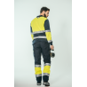 Pantalón ACOLCHADO alta visibilidad HOMBRE KINGSMANN STARLIGHT, Azul Marino con Amarillo Flúor 4