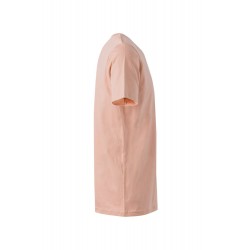 Camiseta unisex manga corta color Rosa palo