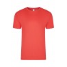 Camiseta unisex manga corta color Coral