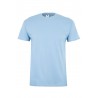 Camiseta unisex manga corta color Celeste
