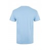 Camiseta unisex manga corta color Celeste