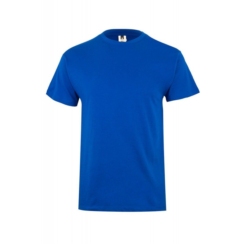 Camiseta unisex manga corta color Azulina