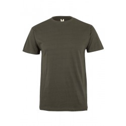 Camiseta unisex manga corta color Verde caqui