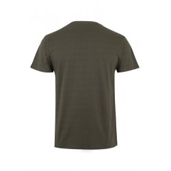 Camiseta unisex manga corta color Verde caqui