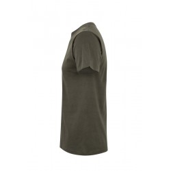 Camiseta unisex manga corta color Verde caqui