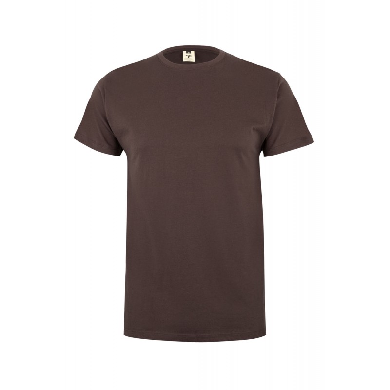 Camiseta unisex manga corta color Marrón, ref. MK023CV, Velilla