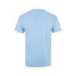 Camiseta unisex manga corta color Celeste, ref. MK023CV, Velilla