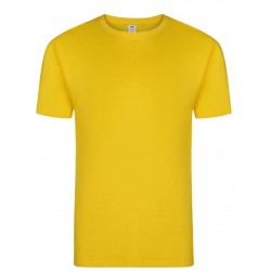 Camiseta unisex manga corta color Amarillo, ref. MK023CV, Velilla