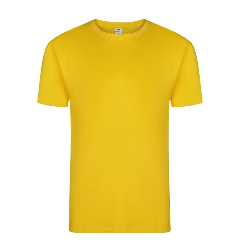Camiseta unisex manga corta color Amarillo, ref. MK023CV, Velilla