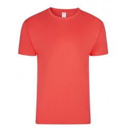 Camiseta unisex manga corta color Coral, ref. MK023CV, Velilla