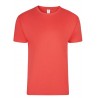 Camiseta unisex manga corta 190 color Coral, ref. MK023CV, Velilla 1