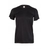 Camiseta unisex manga corta color negro, ref. MK520V, Velilla