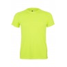 Camiseta unisex manga corta color amarillo, ref. MK520V, Velilla