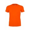 Camiseta unisex manga corta color naranja, ref. MK520V, Velilla