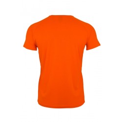Camiseta unisex manga corta color naranja, ref. MK520V, Velilla