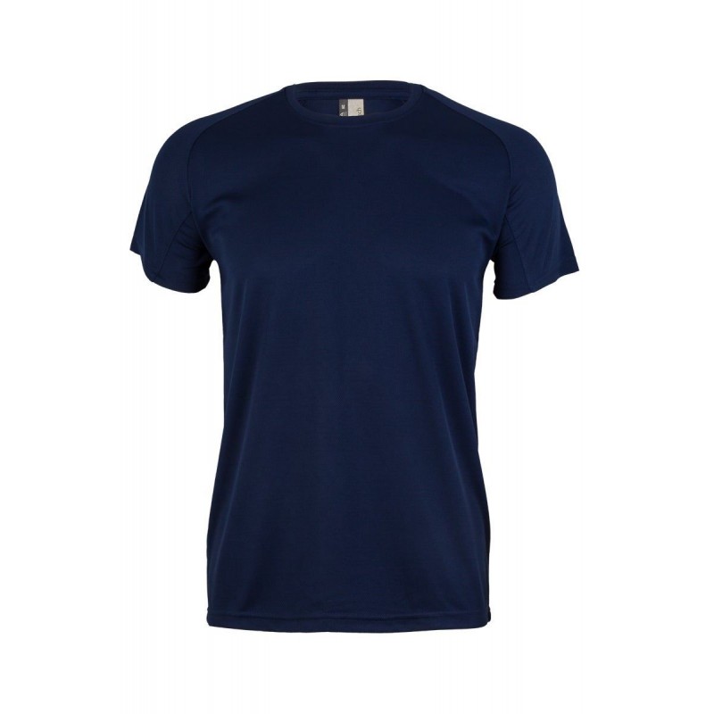 Camiseta unisex manga corta color azul marino, ref. MK520V, Velilla