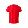 Camiseta unisex manga corta color rojo, ref. TS150UC, Velilla