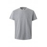 Camiseta unisex manga corta color gris claro, ref. TS150UC, Velilla