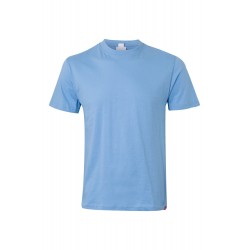 Camiseta unisex manga corta color celeste, ref. 5010, Velilla